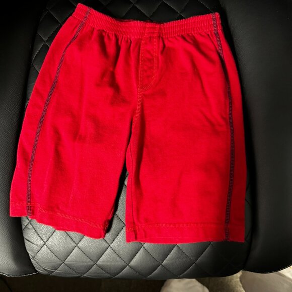 Boys Red Shorts - Picture 1 of 4